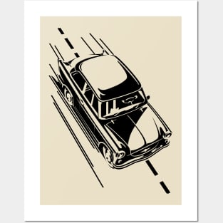 Trabant Classic Tiny Car on Tour Posters and Art